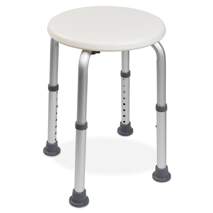 McKesson Shower Stool Aluminum Frame without Arms/Backrest 300 lbs.