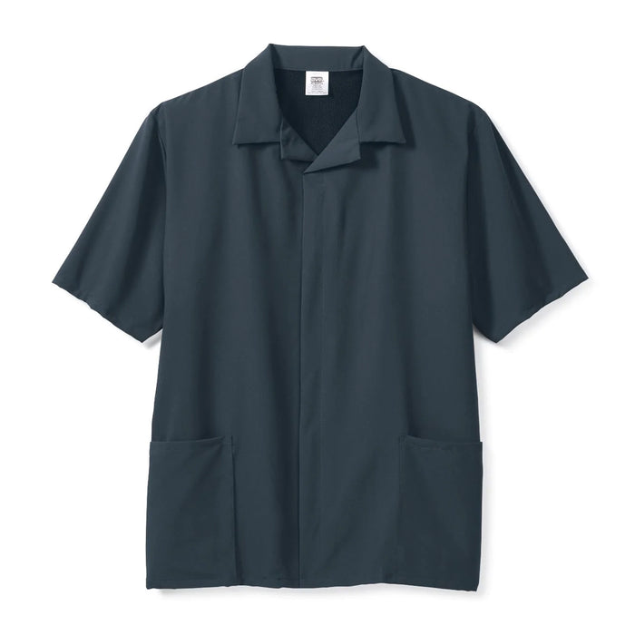 Medline EVS Ave Unisex Scrub Tops with Zipper and Storage Pockets