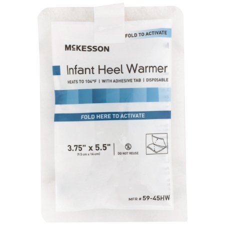 McKesson Infant Heel Warmer One Size Fits Most Disposable (Nylon Cover / Polyethylene)