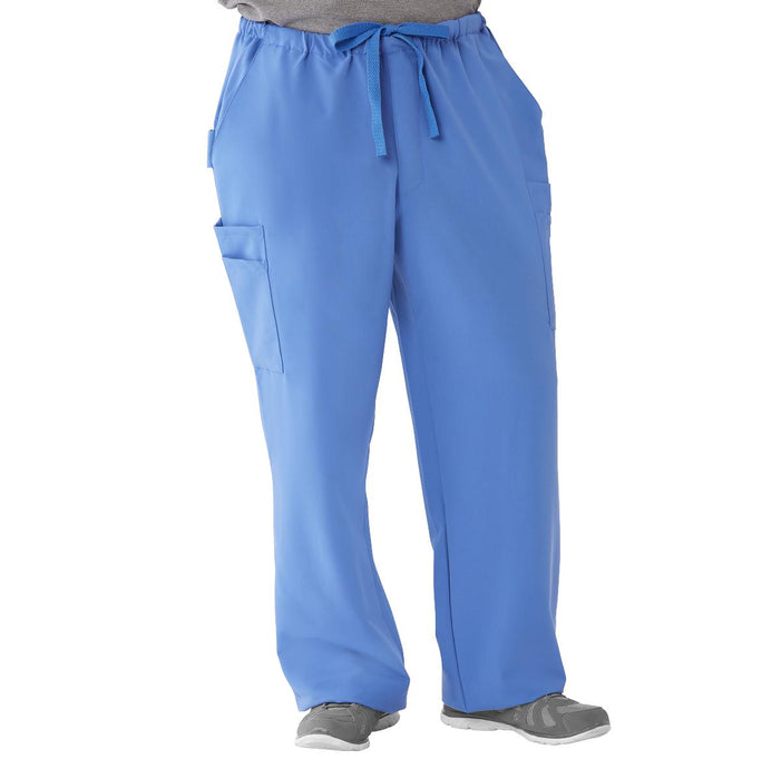 Medline Illinois Ave Unisex Athletic Cargo Scrub Pants with 7 Pockets