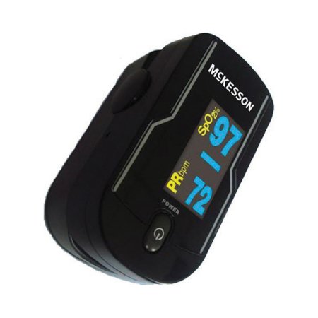 Fingertip Pulse Oximeter McKesson Battery Operated Without Alarm