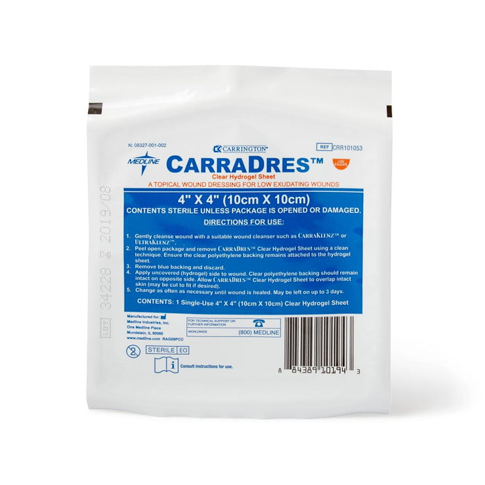 CarraDres Clear Hydrogel Sheets