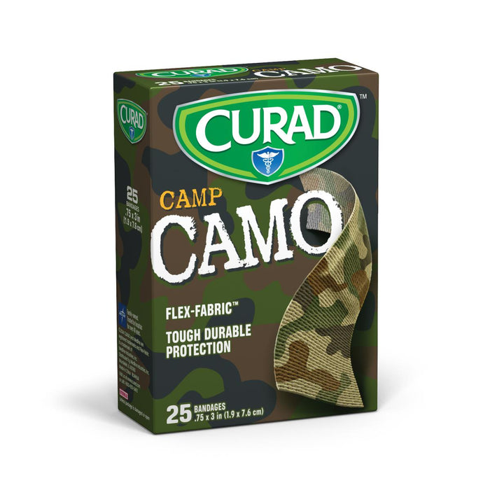 CURAD Camo Flex-Fabric Adhesive Bandages