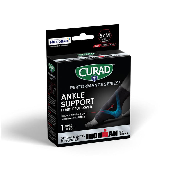 CURAD Performance Series IRONMAN Elastic Ankle Supports