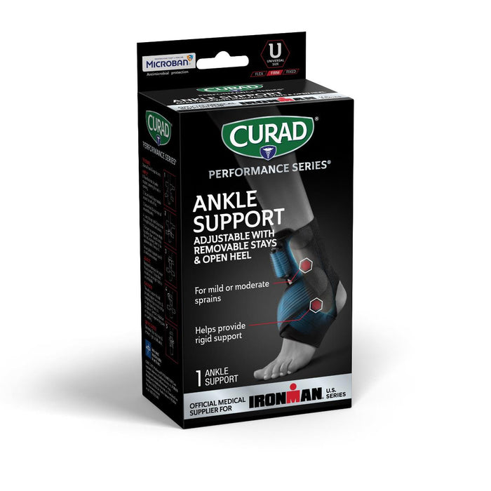 CURAD Performance Series IRONMAN Ankle Supports with Stays