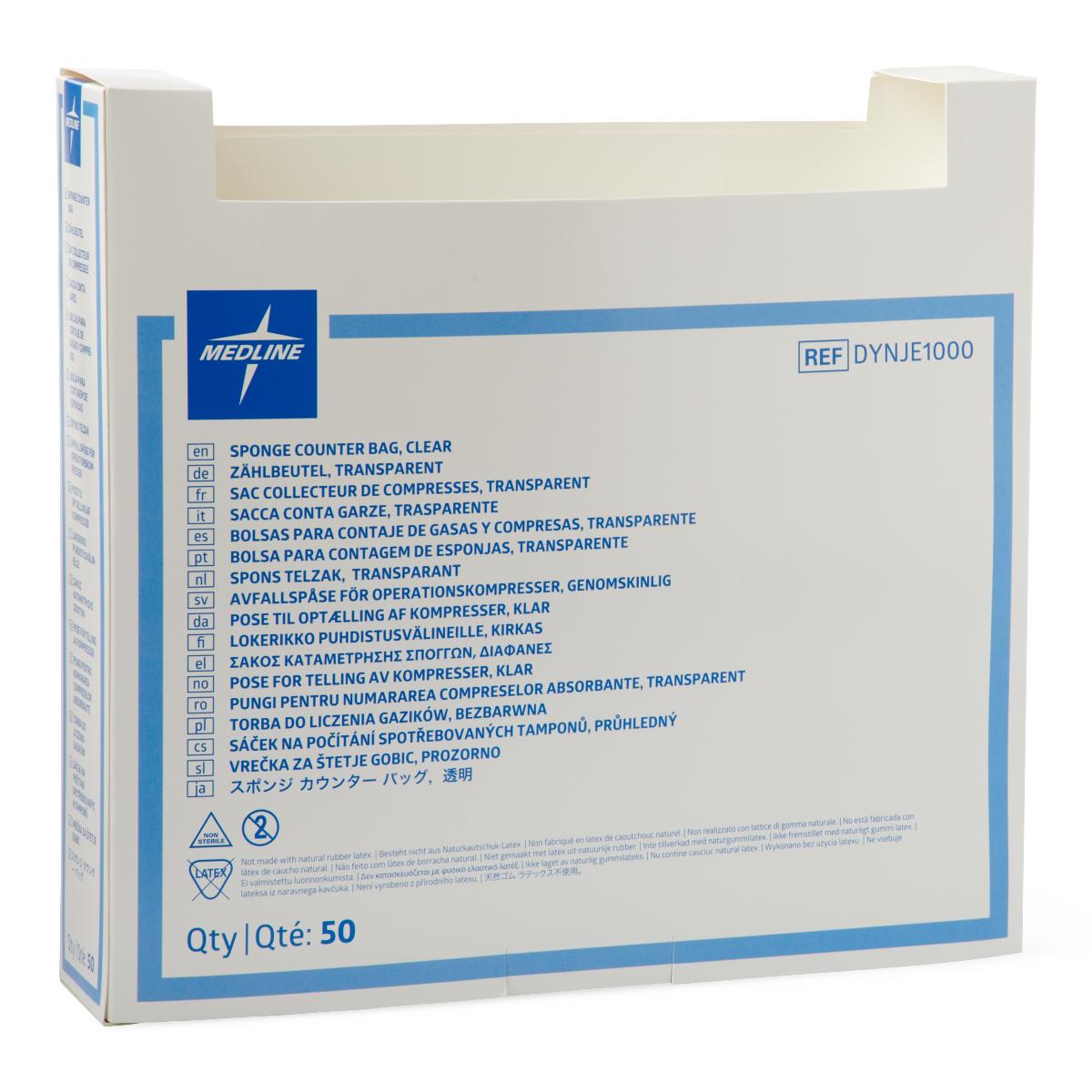 Medline Surgical Sponge Counter Bag — Medical Supply Pros