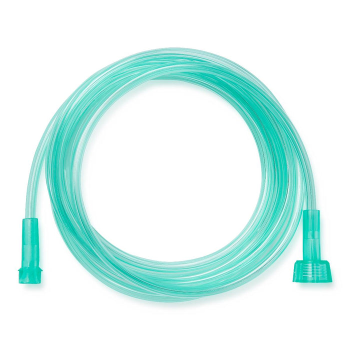 Green Oxygen Tubing with Standard Connector