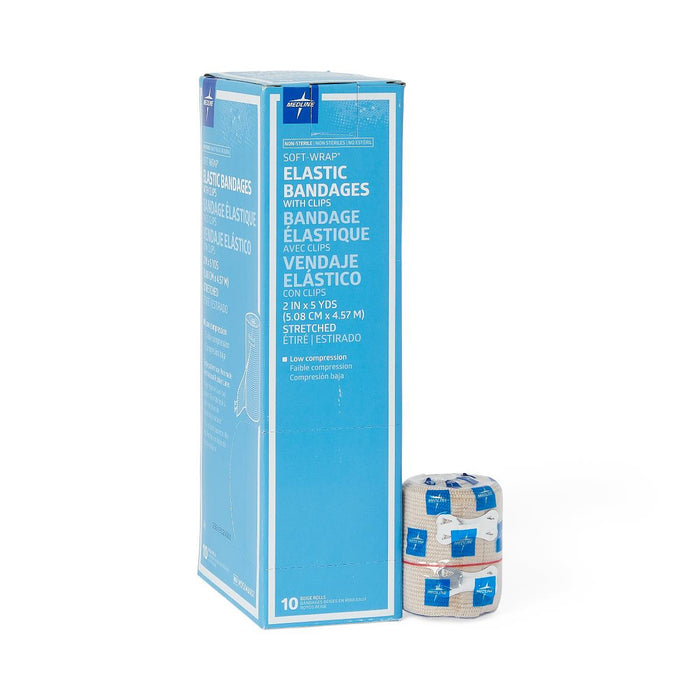 Medline Soft-Wrap Non-Sterile Elastic Bandages