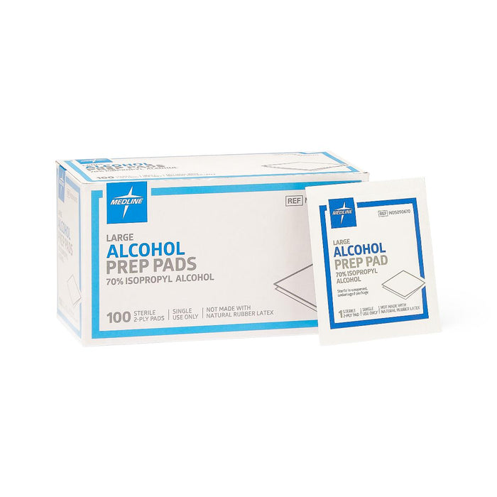 Medline Sterile Alcohol Prep Pads