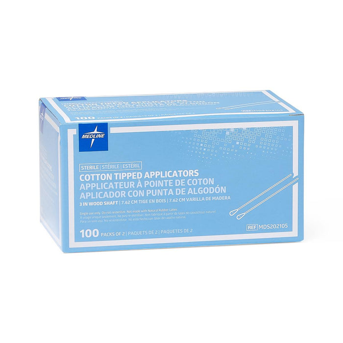 Medline Sterile Cotton-Tipped Applicator