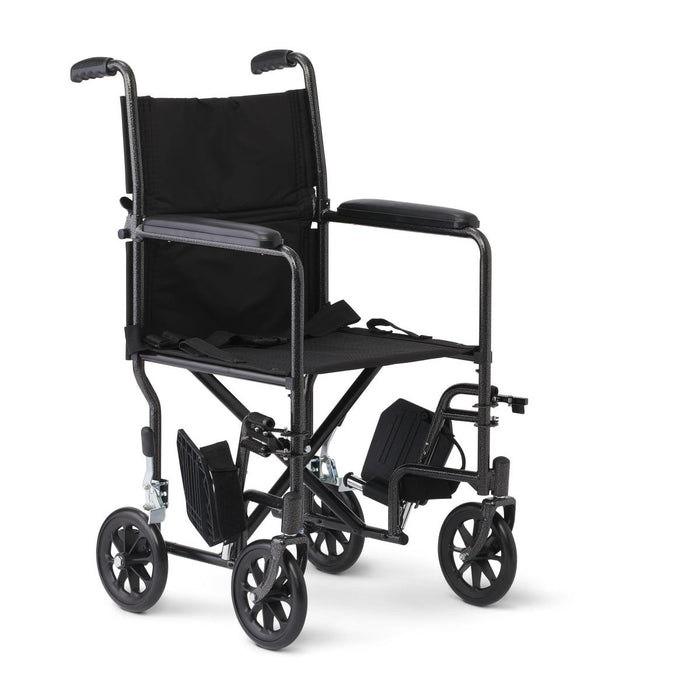 Medline Basic Steel Transport Chairs with 8" Wheels