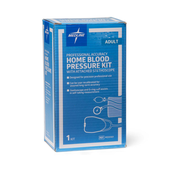 Medline Blood Pressure Kits with Handheld Aneroids Stethescope