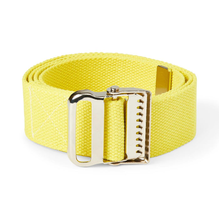 Medline Washable Yellow Cotton Gait Belts