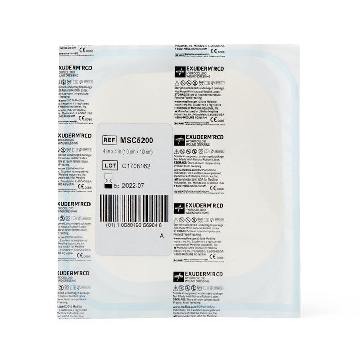 Exuderm RCD Hydrocolloid Wound Dressings