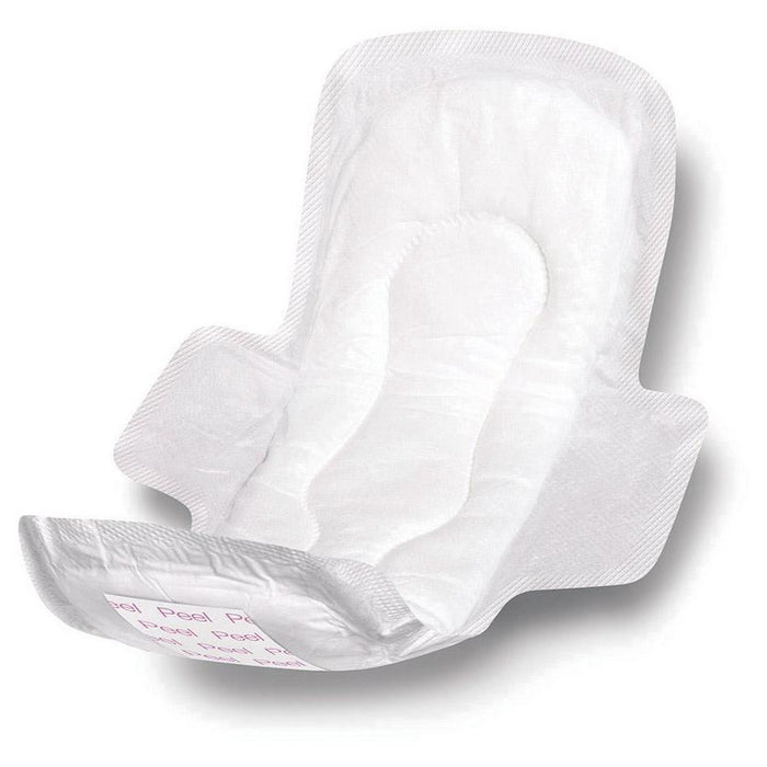 Medline Adhesive Sanitary Pads with Wings