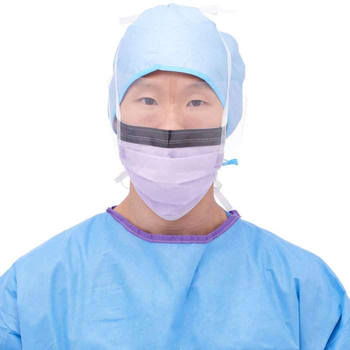 ASTM Level 3 Surgical Face Masks with Eye Shield
