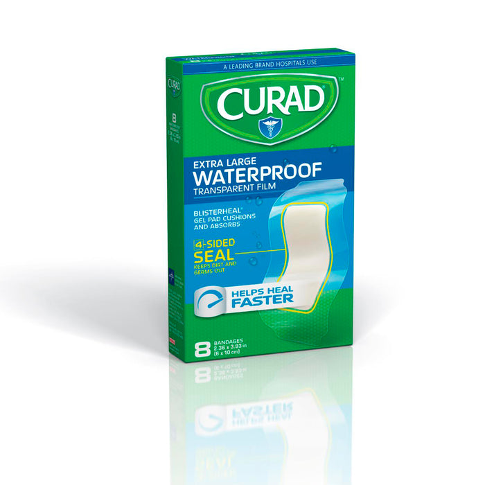 CURAD Clear Waterproof Adhesive Bandages
